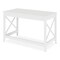 Alera 47.24 in. x 23.62 in. x 29.53 in. Farmhouse Writing Desk - White